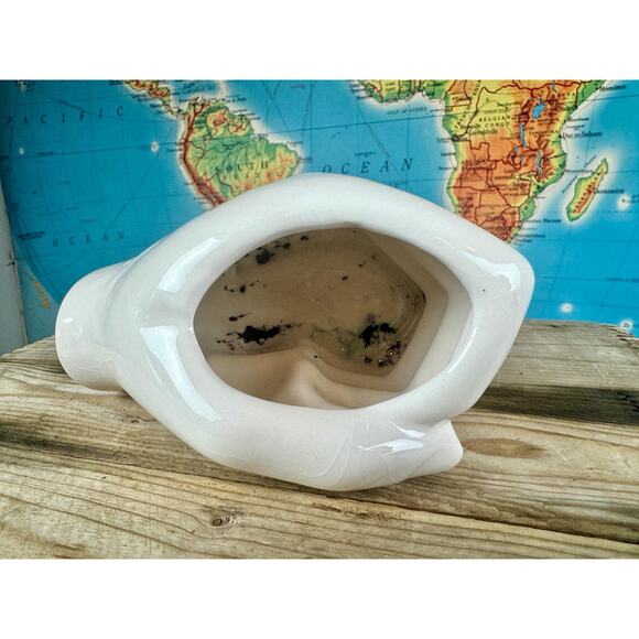 Vintage Ceramic Hand Vase - Picture 10 of 10